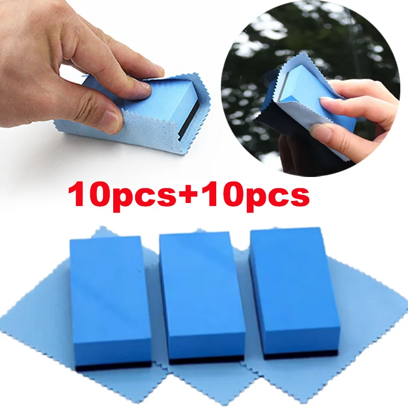 Wax Applicator Pad - 10 Set Car Ceramic Coating Sponge