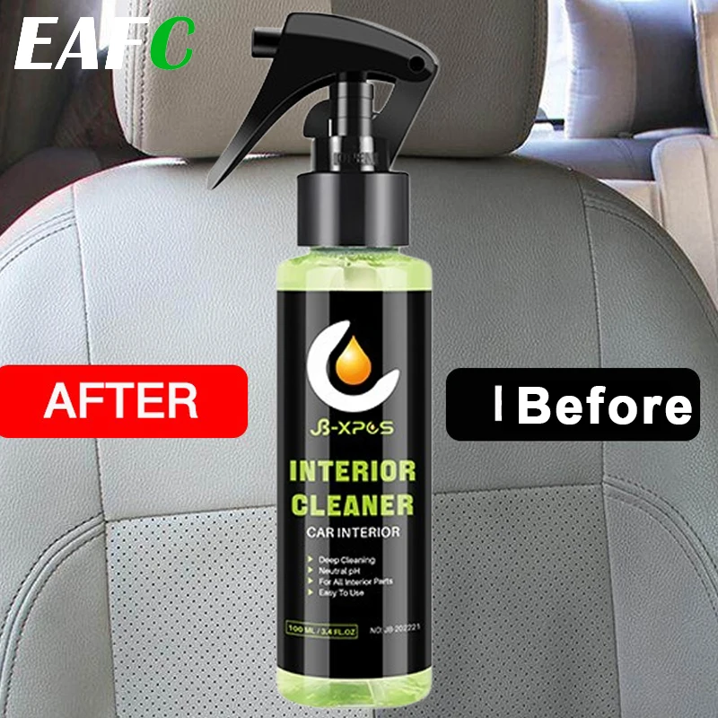 Leather Cleaner Interior - EAFC 50ML /100ML Car Foam Cleaner