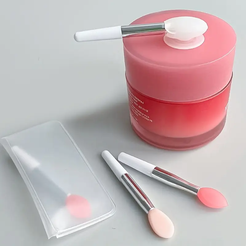 3-Piece Silicone Lip Brush Min - Wax Applicator Pad 评论和价格