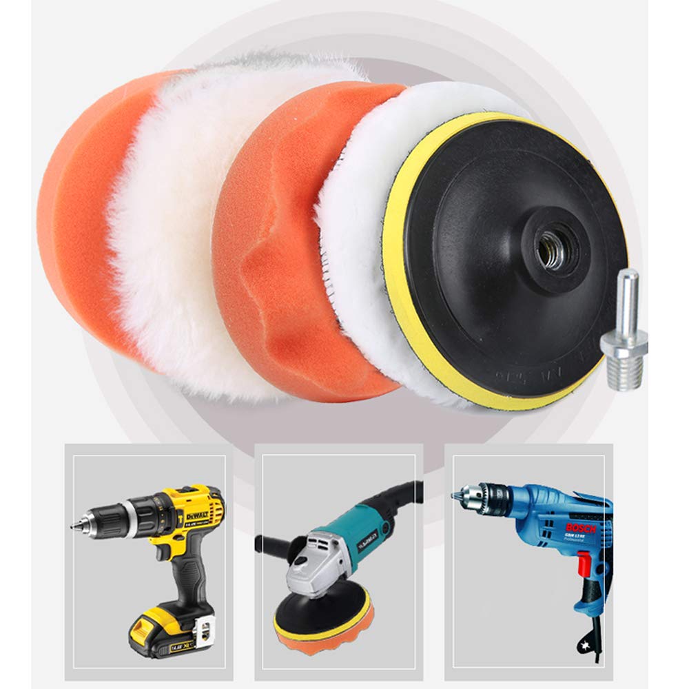 3/5/6Inch Sponge Polishing Pad - Polish Pad Set Buffer 评论和价格