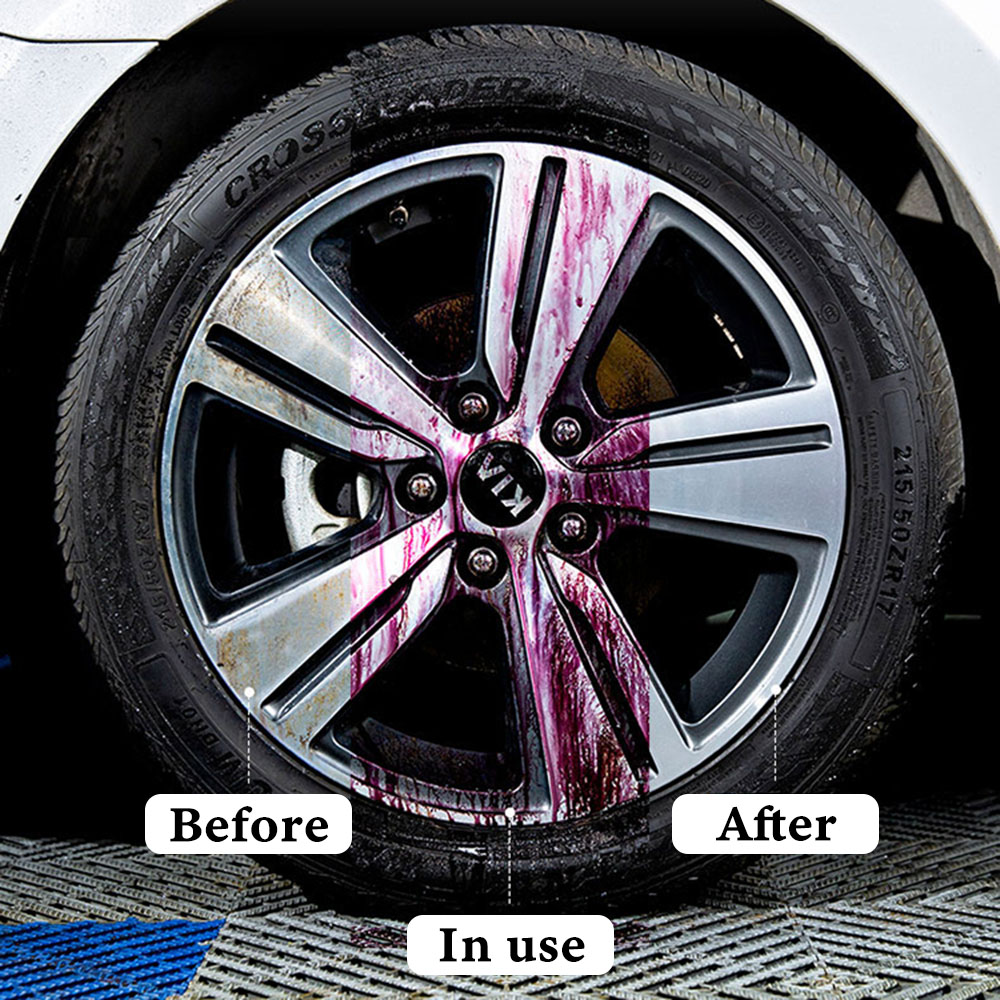 Car Paint Iron Remover Wheel R - Wheel Cleaner Alloy 评论和价格