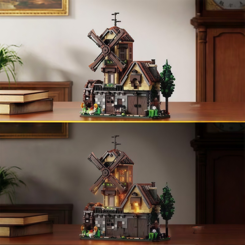 European Style Windmill Cottag - Interior Detailing Kit 评论和价格