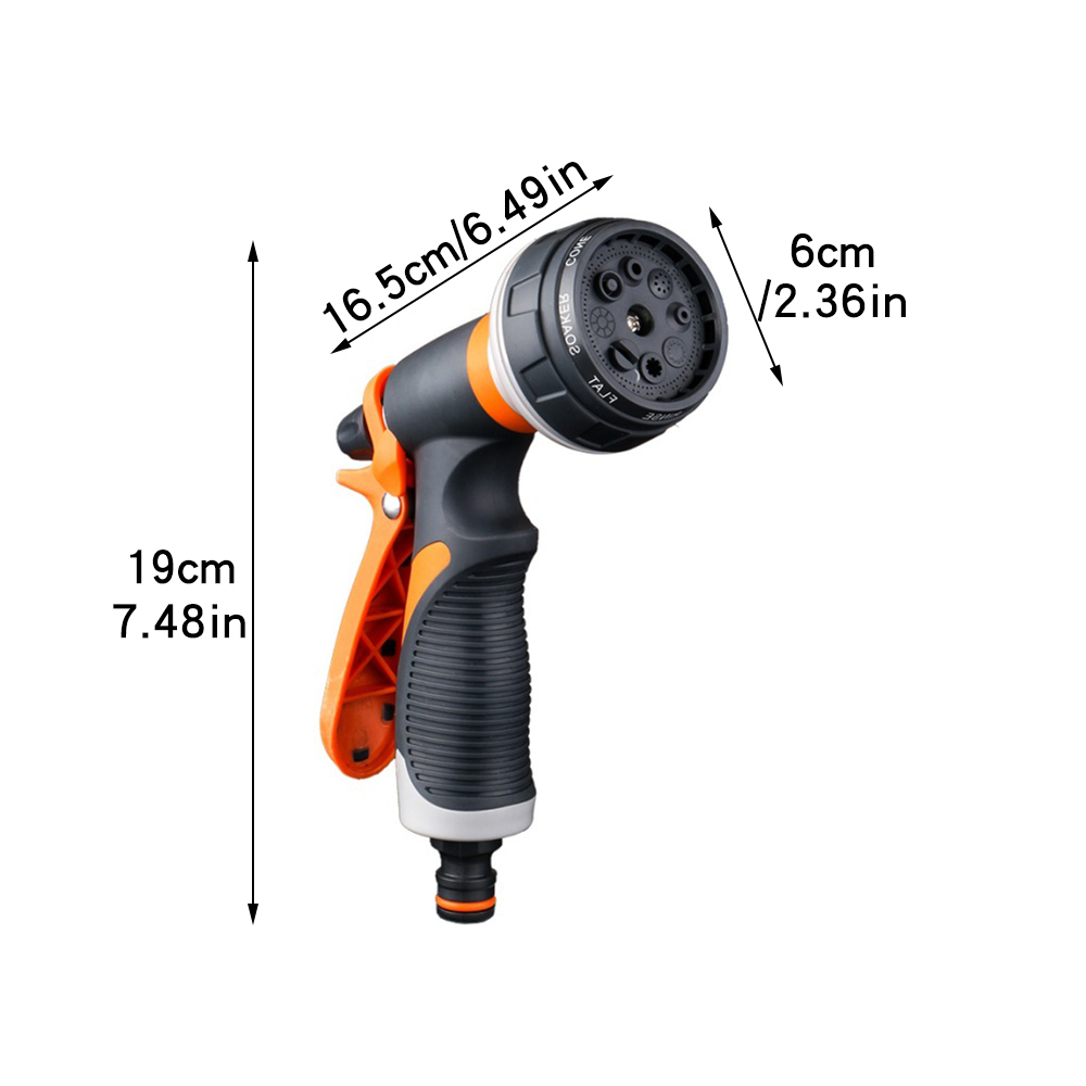 8 Pattern Garden Water Gun Hos - Car Shampoo Ph 评论和价格