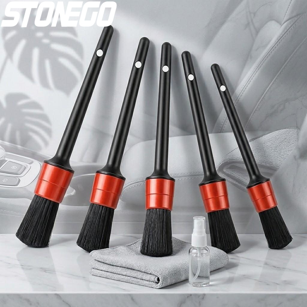 5 in 1 Car Cleaning Brush Set  - Detailing Brush Set 评论和价格