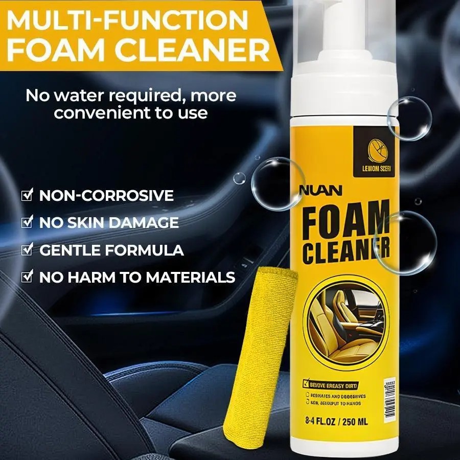 2pcs Multi-Purpose Foam Cleani - Leather Cleaner Interior 评论和价格