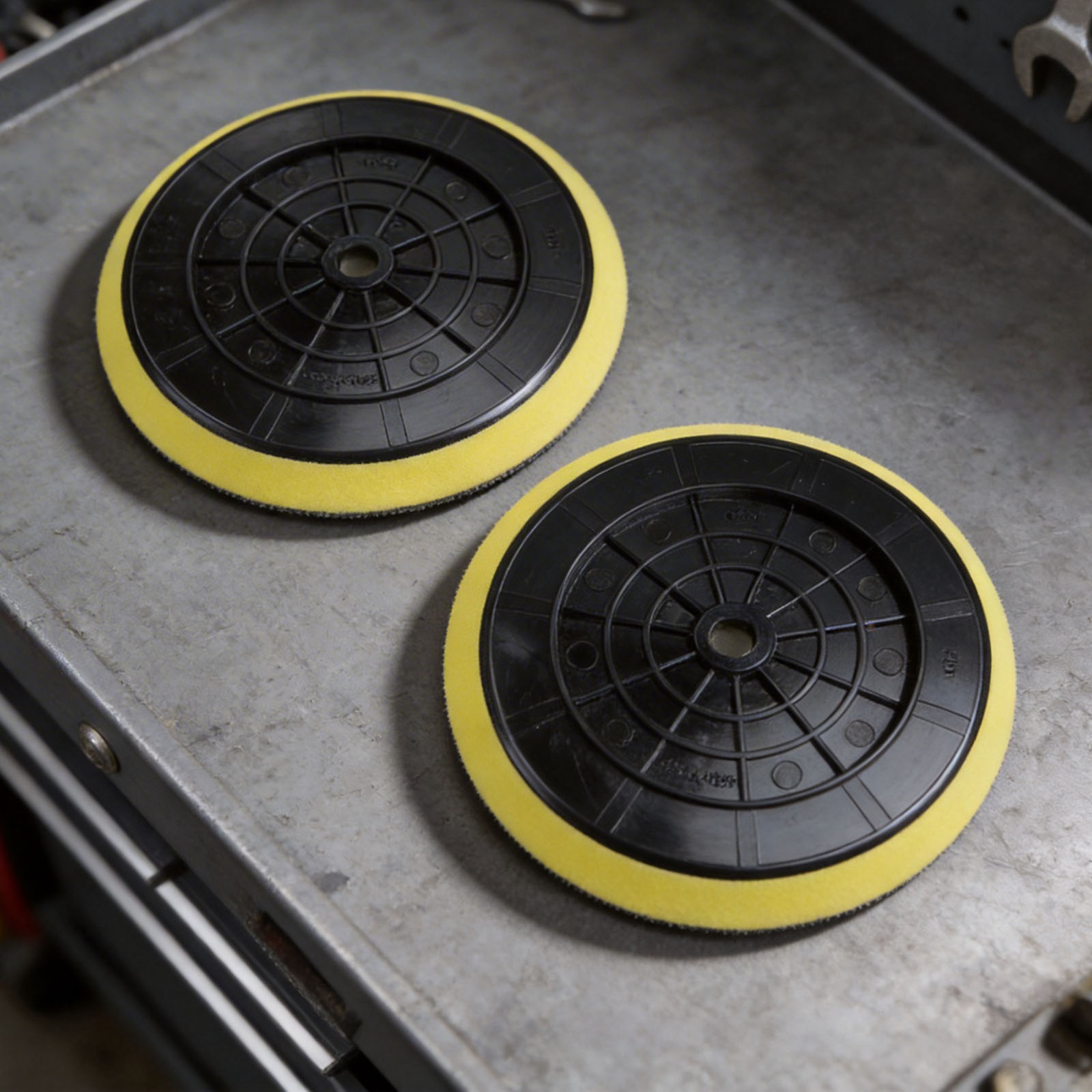 Backing Pads Set of 2 6 Inch B - Polish Pad Set Buffer 评论和价格